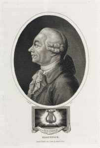 Friedrich Gottlieb Klopstock , tysk poet av Unbekannt