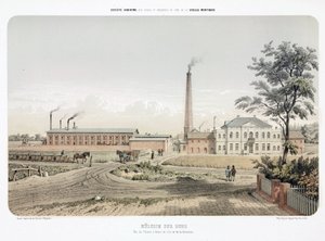 General Industrial Scenes Zinc jobber i Mulheim an der Ruhr, Tyskland av Unbekannt