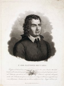 Giambattista Beccaria , italiensk prest og vitenskapsmann av Unbekannt