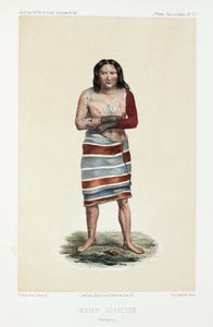 Indiske Guaycuru, ca 1843-1 av Unbekannt