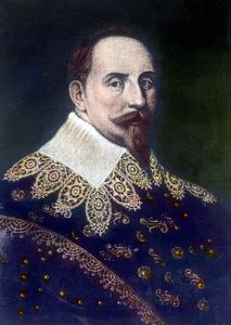 Gustav II Adolf, barnebarn av Gustav Wasa av Unbekannter Künstler