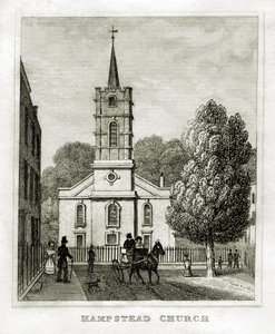 Hampstead kirke av Unbekannt