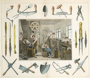 Håndverktøy Instrumentmakeren av Unbekannt