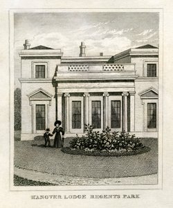 Hanover Lodge, Regent's Park av Unbekannt
