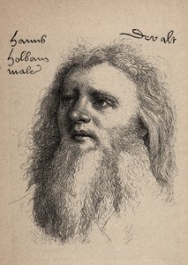 Hans Holbein den eldre 1460-1524 - Selvportrett - Hans Holbein den eldre - Selvportrett. av Unbekannt