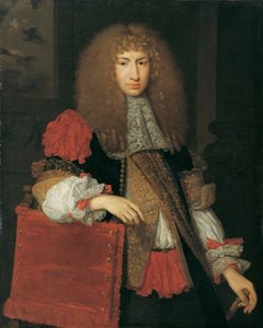 portrett av en gentleman av Unbekannter Künstler