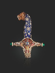 Hilt av statssverdet til Maharaja Jagatjit Singh av Kapurthala, ca. 1900 av Unbekannt