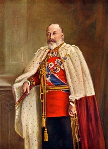Hans Majestet Kong Edward VII av England av Unbekannter Künstler