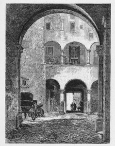 Geschichte des antiken Roms. Rom-Stiche von 1872