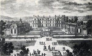 Ile de France, Seine et Marne (77), Pomponne: utvendig utsikt over Chateau de Pomponne - Postkort datert 1929 av Unbekannt