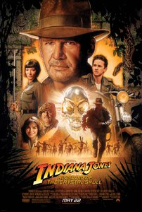 Indiana Jones and the Kingdom of the Crystall Skull av Steven Spielberg, 2008 (plakat) av Unbekannter Künstler