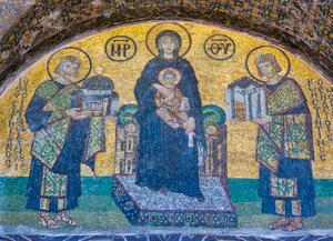 Istanbul, Tyrkia, Haghia Sophia eller Hagia Sophia (bilde) av Unbekannt