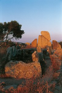 Italia, Sardinia, Arzachena, provinsen Olbia-Tempio, Li Longhi Giants