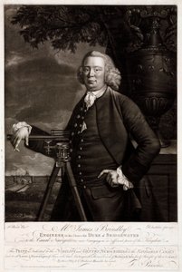 James Brindley , britisk sivilingeniør og kanalbygger av Unbekannt