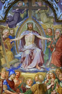 Jesus Kristus i Majestet. Klosterneuburg kloster, Wien, Østerrike av Unbekannt