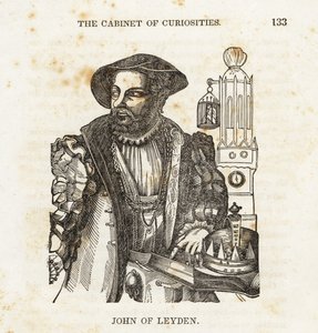 John of Leiden, nederlandsk anabaptistleder av Unbekannter Künstler