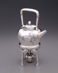 Kettle-on-Stand, 1879 av Unbekannt