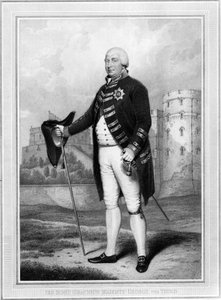 Kong George III, konge av Storbritannia, ca 1800 av Unbekannt