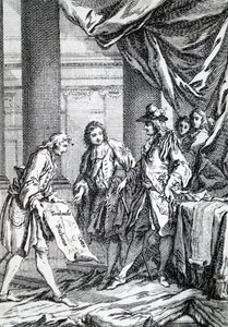 Kong Ludvig XV av Frankrike. av Unbekannt