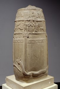 Kudurru, Kassite charter for tildeling av land, uferdig, ca. 1200 f.Kr. (kalkstein) av Unbekannt