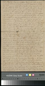 Brev fra Peter Brown til Sarah Brown, 25. juni 1775 (papir) av Unbekannter Künstler