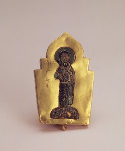 Link fra et diadem, som viser St. Mark the Evangelist, Kiev av Unbekannt