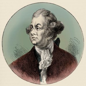 Lord Frederick North - portrett av Unbekannter Künstler