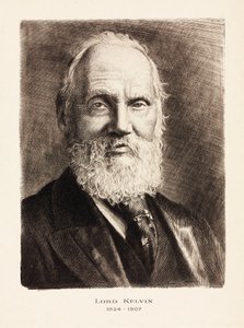 Lord Kelvin , skotsk ingeniør, matematiker og fysiker, ca 1900 av Unbekannt