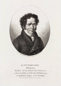 Louis Jacques Thenard , fransk kjemiker av Unbekannt
