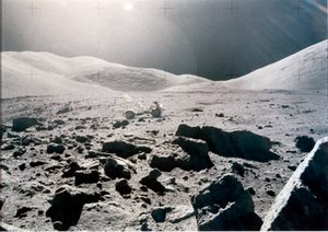Manned Space Flight, USA, Apollo 15 Panoramautsikt over måneoverflaten, Apollo 15 av Unbekannt