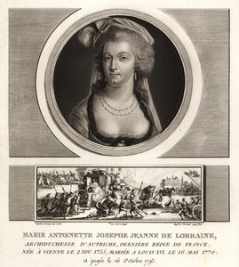 Marie Antoinette, siste dronning av Frankrike av Unbekannt