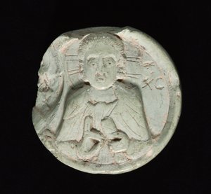 Medaljong med Kristus, ca. 1200-1400 av Unbekannt