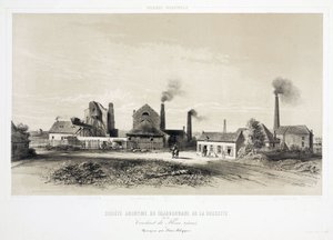 Gruvedrift, Coal De la Cossette Coalmining Company, Belgia av Unbekannt