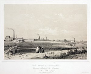 Gruvedrift, kull Monceau Fontaine & du Martinet Coalmining Ltd, Belgia av Unbekannt