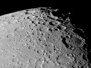Moretus- og Clavius-kratere av Unbekannt