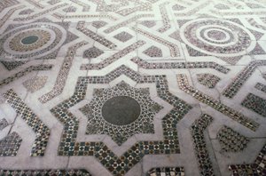 Mosaikkgulv i Monreale-katedralen, Sicilia (bilde) av Unbekannt