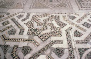 Mosaikkgulv i Monreale-katedralen, Sicilia (bilde) av Unbekannt