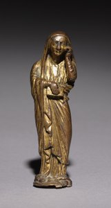 Sørgende Maria, sannsynligvis fra et alterkors, 1200-1300 av Unbekannt