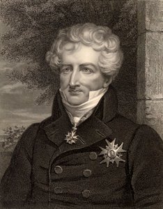 Naturforsker Georges Cuvier, Paris, Frankrike, ca. 1810 (s/hvitt-bilde) av Unbekannt