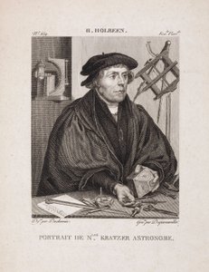 Nicholas Kratzer , tysk astronom, ca 1528 av Unbekannt