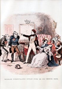 Nicholas Nickleby av C. Dickens - illustrasjon av Unbekannt