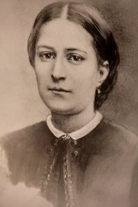 Notre-Dame-des-Victoires-basilikaen; Louis og Zelie Martins kapell; Portrett av Zelie Martin; Paris, Frankrike av Unbekannt