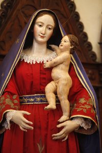 Confraternity Oratory of the Holy Crucifix (1714), Gallipoli, Apulia Virgin & child, Gallipoli, Italia av Unbekannt