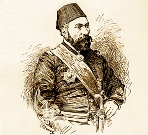 Osman Pasha (Forsvareren av Plevna) av Unbekannter Künstler