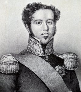 Pedro I fra Brasil. av Unbekannt