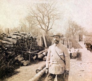 Fotografi fra et personlig album av en infanteriløytnant under de første månedene av første verdenskrig av Unbekannt