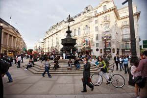 Piccadilly Circus, London (bilde) av Unbekannt