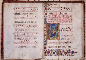 Piccolomini bibliotek: Korbok, torsk. 7.G, ff. 40v-41r med "Jeremiah