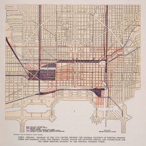 Plate LXXIV fra Plan of Chicago av Unbekannt