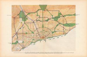 Plate XLIV fra Plan of Chicago av Unbekannt
